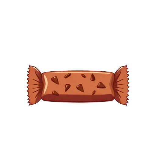 Chocolate treat added to a children's party snack box